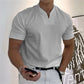 Men Gentlemans Business Short Sleeve Fitness T-shirt