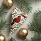 🎅Best Christmas Gift 50% OFF💖DIY Heart Shaped Hand Embroidered Christmas Ornament/Ornament Kit