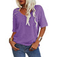 💖✨This Week's Special Price ￡11.99🌸Women's Solid Color V-Neck T-shirt [On Sale & Quick Ship!]