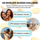 🔥New Year Hot Sale 50% OFF🔥✉️100 Envelope Savings Challenge Book