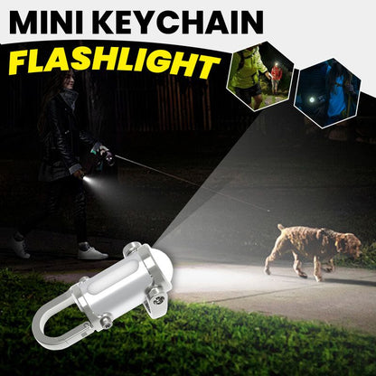 🏆Flash Sale 50% OFF!💥1200LM Super Bright Mini Keychain Flashlight Waterproof💡
