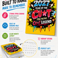 💥Early Bird Sale — 50% OFF🎁2027 Year of the Cunt Wall Calendar – Bold Graffiti Humor Calendar📆🌟
