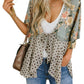 🌸Summer Sale 49% OFF🌸Women's Floral Kimono Ruffle Sleeve Tie Cardigans Flowy Boho Loose Cover Ups