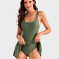🔥LAST DAY SALE - ONLY £12.99!!⚡50K+ SOLD!👙Women's One Piece Tummy Control Tie Knot Swimsuit