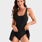🔥LAST DAY SALE - ONLY £12.99!!⚡50K+ SOLD!👙Women's One Piece Tummy Control Tie Knot Swimsuit