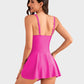 🔥LAST DAY SALE - ONLY £12.99!!⚡50K+ SOLD!👙Women's One Piece Tummy Control Tie Knot Swimsuit