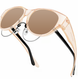 🕶️2025 New Oversized Cat Eye Sunglasses☀️Lightweight Polarized UV400 Protection
