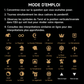 Handmade Tarot Vision Pendant: Connect to Cosmic Wisdom Anytime (Cheat Sheet Included)