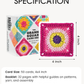 🎁Gift Idea 50% OFF✨🧶The Granny Square Card Deck - 50 Mix & Match Designs🃏