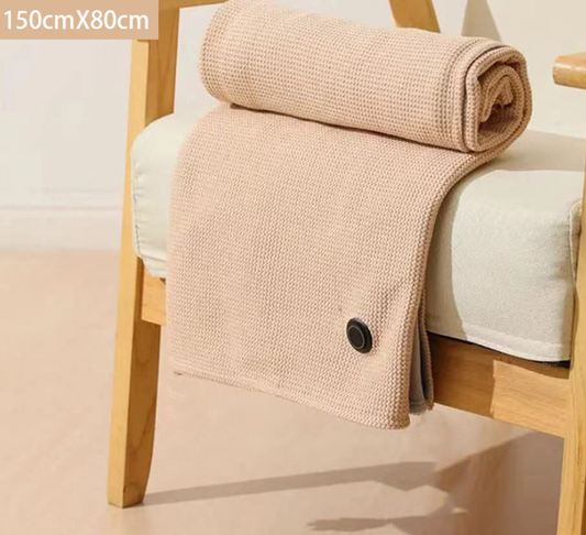 ⚡Christmas Sale 60% OFF🔥❄️Portable Soft Zipper Electric Heated Blanket Shawl☀️