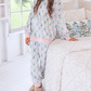 ⏳Limited-time 49% off⏰🎄Christmas Trees and Bows Pajama Set🎁🎀
