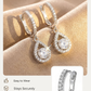 ✨Buy 1 Get 1 Free✨Elegant Teardrop Dangle Hoop Earrings