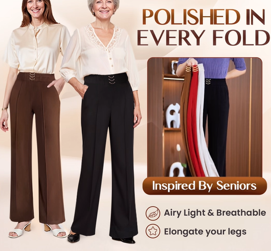 🎁Big Sale 60% OFF💥Perfect Drape High-Rise Ultra Soft Pull-On Pants