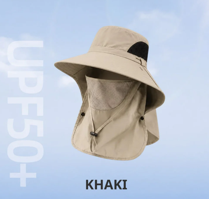 ☀️ SUMMER SALE 50% OFF 🔥 UPF 50+ Sun Protection Hat With Full Face & Neck Coverage