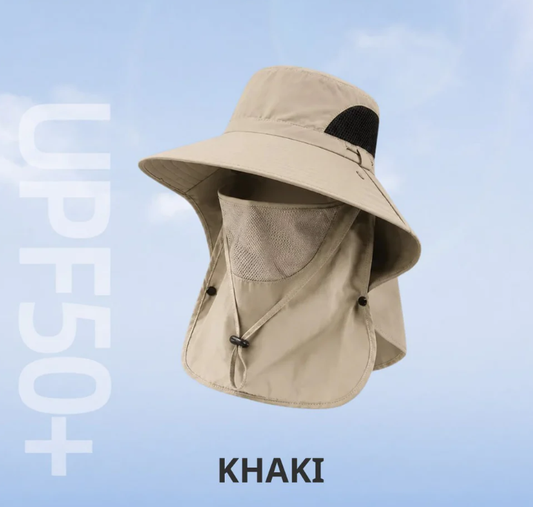 ☀️ SUMMER SALE 50% OFF 🔥 UPF 50+ Sun Protection Hat With Full Face & Neck Coverage