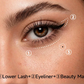 ✨3‑in‑1 Eyeliner & Lower Lash Stamp Kit – Stamp perfect wings & lashes in seconds