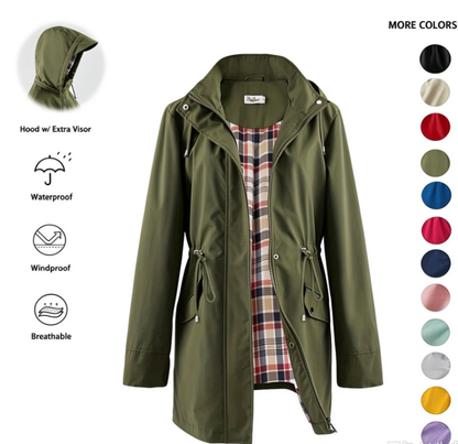 🔥Limited Sale 50% OFF🎁Women’s Windproof and Waterproof Fashionable Jacket
