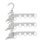 2023 New Foldable Clothes Hanging Rack with 5 Holes