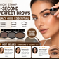 ✨Buy 1 Get 1 Free 🖌️50K+ Sold!!!🖤Eyebrow Stamp Powder Kit with Applicator Brush,  Waterproof Long Lasting 24H Wear Eyebrow Makeup