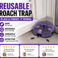 🏆 Last Day Special Price £6.99🔥Reusable Effective Roach Trap， Non-Toxic Sticky Cockroach Catcher for Kitchen Home Indoor Pest Control