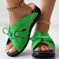 🌸HOT SALE✨ Women's Comfort Bowtie Slide Sandals – Style Meets Relaxation!