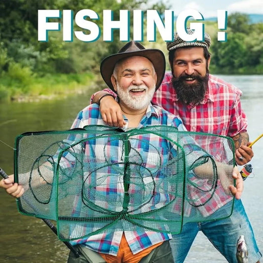 🔥Hot Sale 49% Off - ✨Auto-Foldable Strengthened Fishing Trap Net