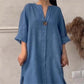 49% OFF👗Casual Breathable V-Neck Dress