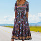 🌷Spring Hot Sale 49% OFF🍃🔥Women’s Elegant Bohemian Print Dress