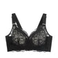 Breathable Wire-Free Full Coverage Lace Bra