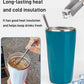 （49% OFF）🔥Coffee Cup With Straw😊 (BUY 2 FREE SHIPPING)