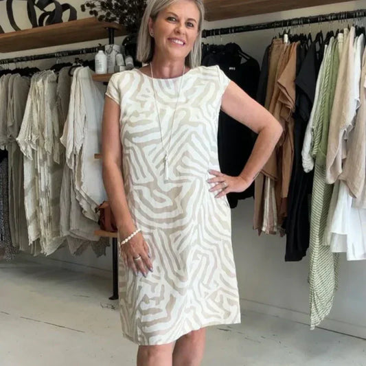 ✨2025 New Boho Vintage Casual Printed Dress💃