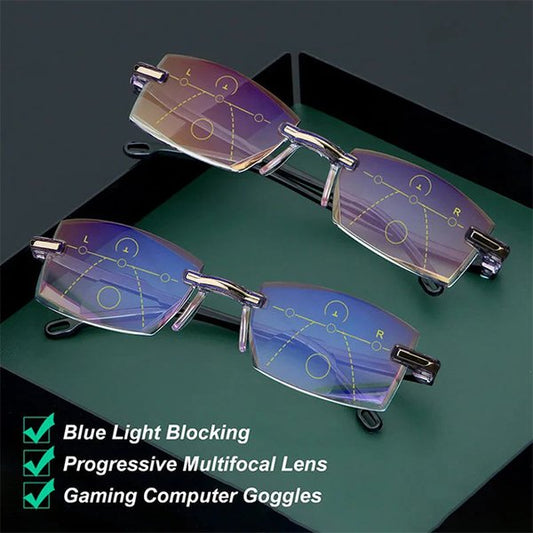 Factory direct sale🔥ClearView Fashion Multifocus Anti-Blue Light Glasses