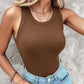 ✨Hot Sale 49% OFF✨2025 Women's Ribbed Stretchy Tank Top with Shelf Bra