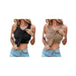 ✨Hot Sale 49% OFF✨2025 Women's Ribbed Stretchy Tank Top with Shelf Bra