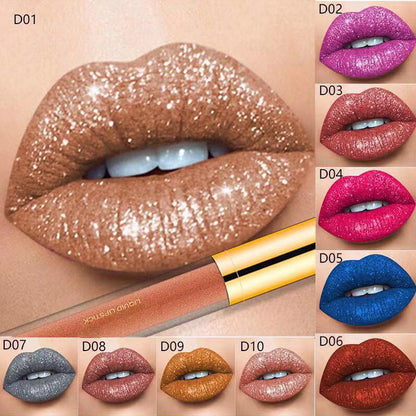 🎁HOT SALE-49% OFF🎁Metallic Liquid Diamond Glitter Lipstick