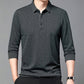 🔥BIG SALE 45% OFF🔥Men's Business Casual Lapel Long Sleeve T-Shirt