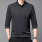 🔥BIG SALE 45% OFF🔥Men's Business Casual Lapel Long Sleeve T-Shirt
