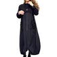 49% OFF🔥🔥Mockneck Long Sleeve Dress with Drawstring