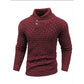🔥LAST DAY SALE 50% OFF🔥 Men’s Textured Stand Collar Pullover Sweater