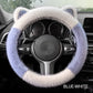 Universal Non-slip Soft Cute Cat Ears Plush Steering Wheel Cover-🎁Early Christmas sale - 49% off🎅