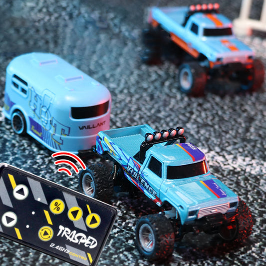 🎅New Year Promotion🚙Alloy LED Lights Remote Control Car Model