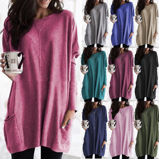 🎉HOT SALE🔥New Long Sleeve Casual Pocket T-shirt
