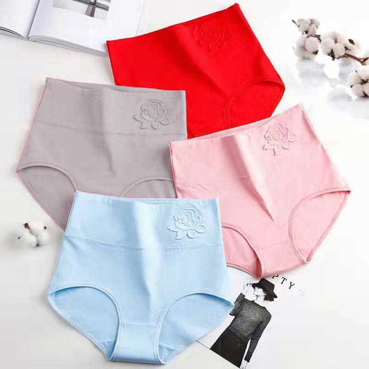 Women's High Waisted Soft Comfy Printed Panties