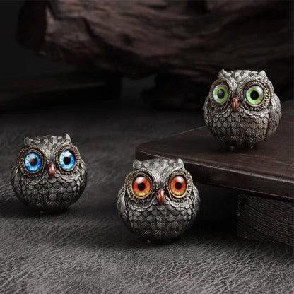 GIFT IDEA💖Realistic Lucky Owl Guardian Figurine