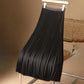 Solid Color Pleated A-Line Knee Skirt