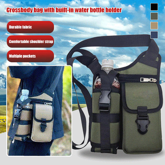 🔥NEW HOT SALE 49% OFF 💞Outdoor Crossbody Bag with Water Bottle Holder