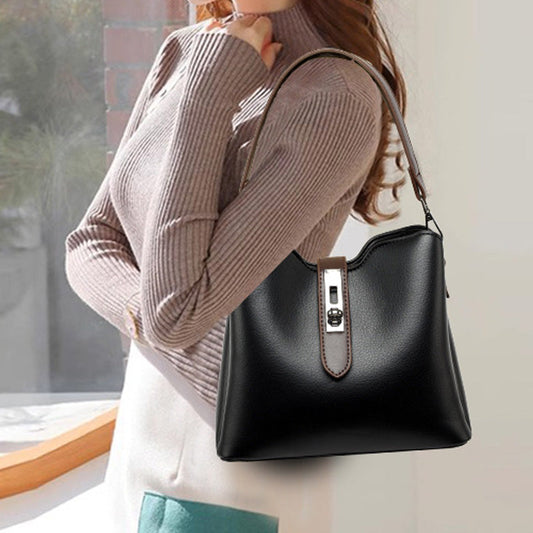 New Year Sale🎀Women’s Elegance Leather Bucket Tote