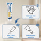🔥HOT SALE🔥Efficient Drywall Repair Kit with Scraper