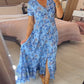 💃What should I wear tomorrow?🔥 print-cozy v-neck long-dress