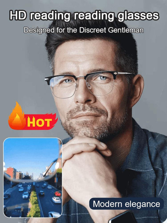 🔥 2026 Hot Sale 50% OFF🔥Ultra Light Anti Blue Presbyopic Reading Glasses